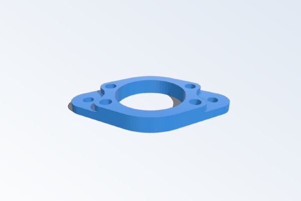 Panel Mount for Ethernet Jack Inline Coupler | 3d print model