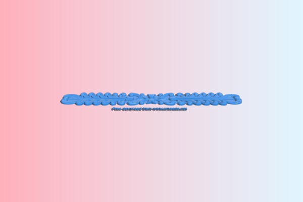 Pattern decor design | 3d print model