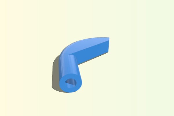 Creatr filament guide | 3d print model