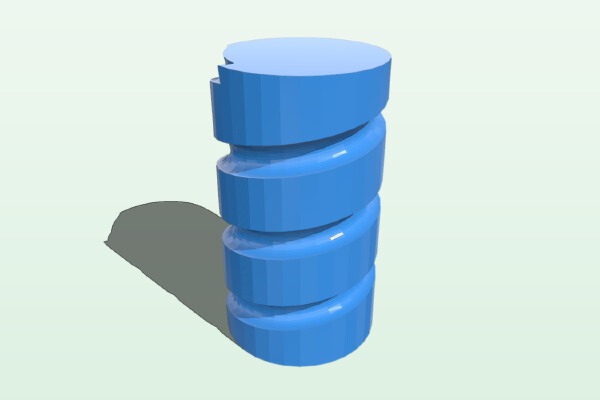 Body for winding electric coils | 3d print model