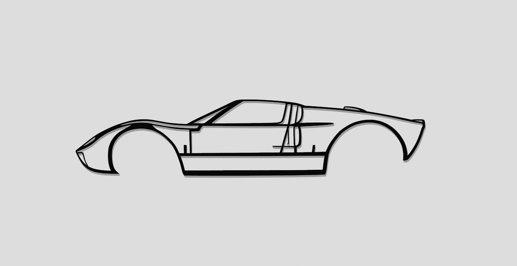 Ford Gt Wall art