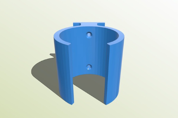 Makita Tool Holder for Cluster style battery 10.8v | 3d print model