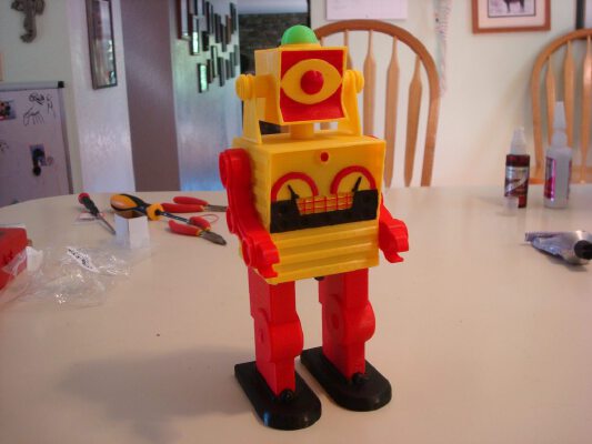 Big Max 3d printed walking robot | 3d print model