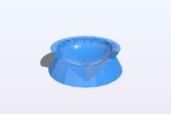 Voronoi Heart Stand | 3d print model