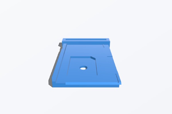 Leica GPS 1200 series nanoSIM adapter | 3d print model