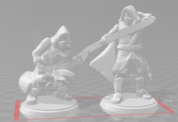 Assassin Twins | 3d print model