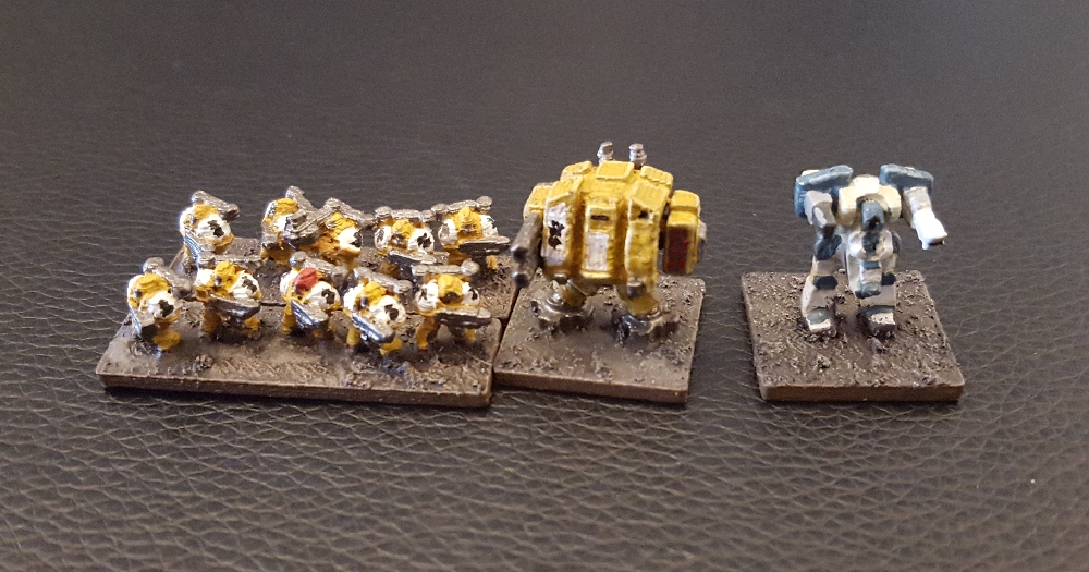 Epic Scale Eldar War Walker Proxy