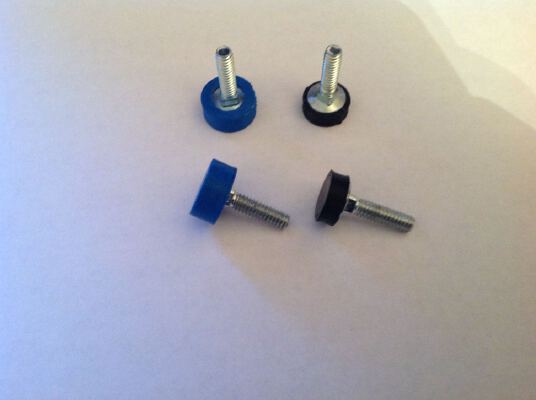 1_4" Leg Adjuster Caps | 3d print model