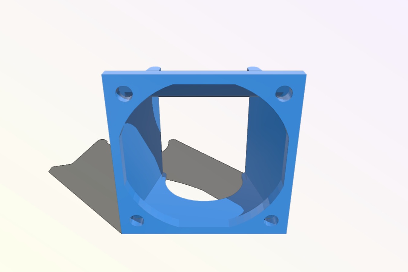 Hotend 40mm Fan duct E3D v5