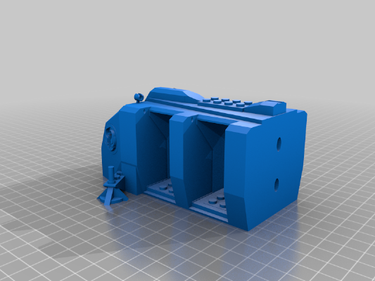 STARWARS REBEL LONG DROP SHIP (LEGO COMPATIBLE) | 3d print model