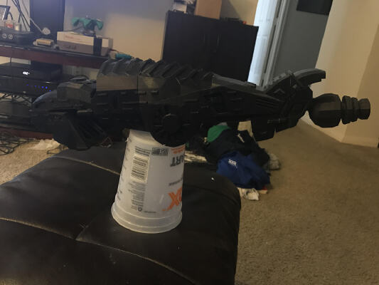 Freelancer Bretonia Battleship Printable Sections | 3d print model