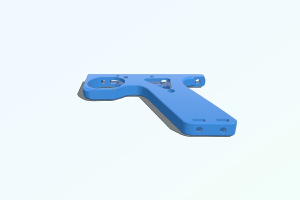Paintball gun handle | 3d print model