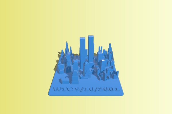 World Trade Center Site pre 9_11_2001 | 3d print model