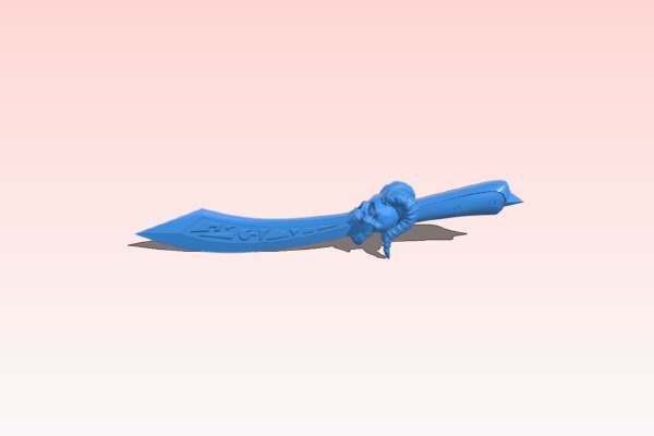 Death knight dagger | 3d print model