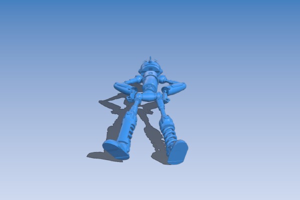 Robot Rodney created in PARTsolutions | 3d print model