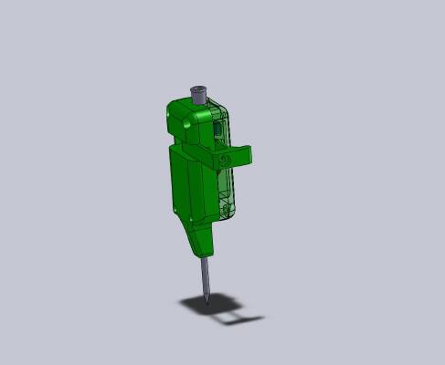 HallON Anet A6 ABL Sensor | 3d print model