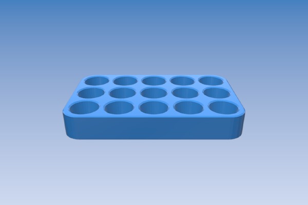 ER25 Collet Set Tray | 3d print model