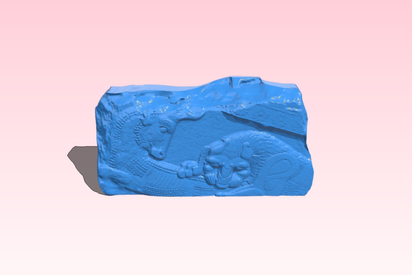 Assyrian Relief 3D Scan