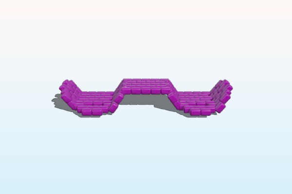 Stone defensive line | 3d print model