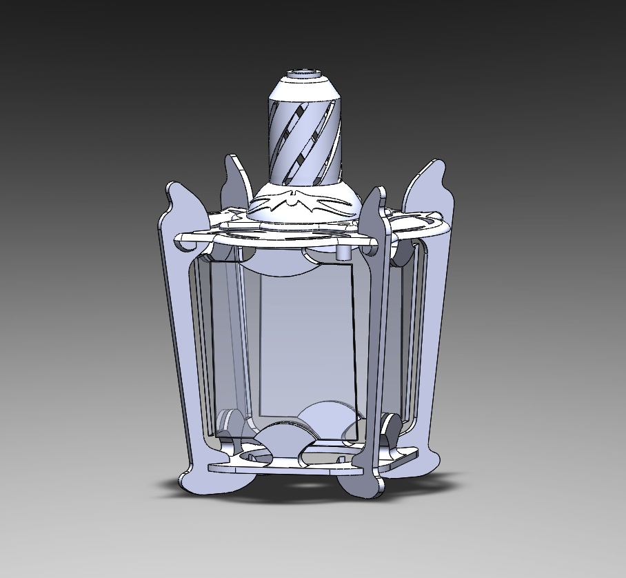 Litophane lamp