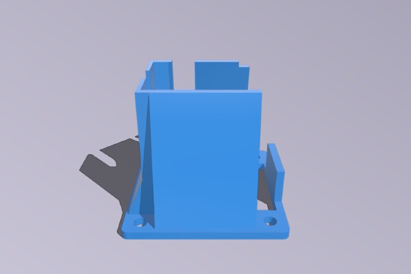 RRD Hexagon Hotend mount for Printrbot Simple | 3d print model