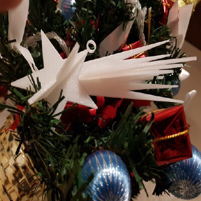 Comet Star for Nativity scene or Christmas Tree | 3d print model