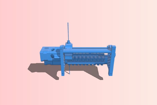 MMU3 Protoype  (10 Fialement Selector) | 3d print model