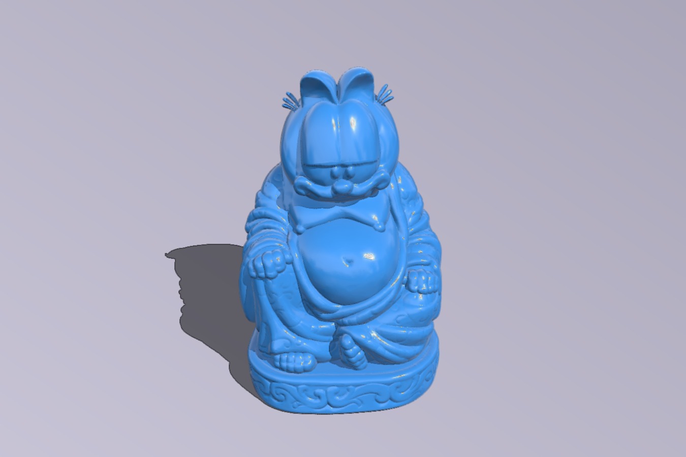 Garfield Buddha