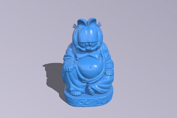 Garfield Buddha | 3d print model