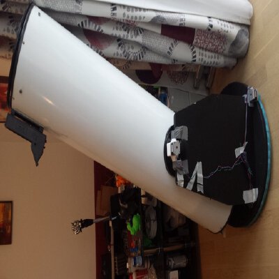 Motorized Telescope (Dobson Mount) | 3d print model