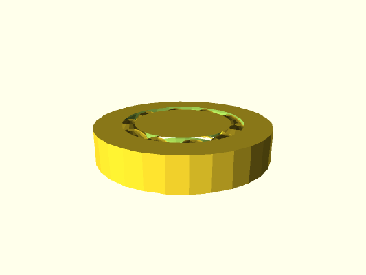 Ball and ring | 3d print model