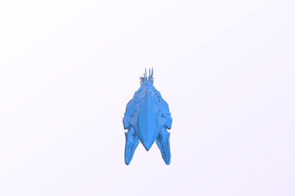 Cruiser - bfg - tyranid | 3d print model