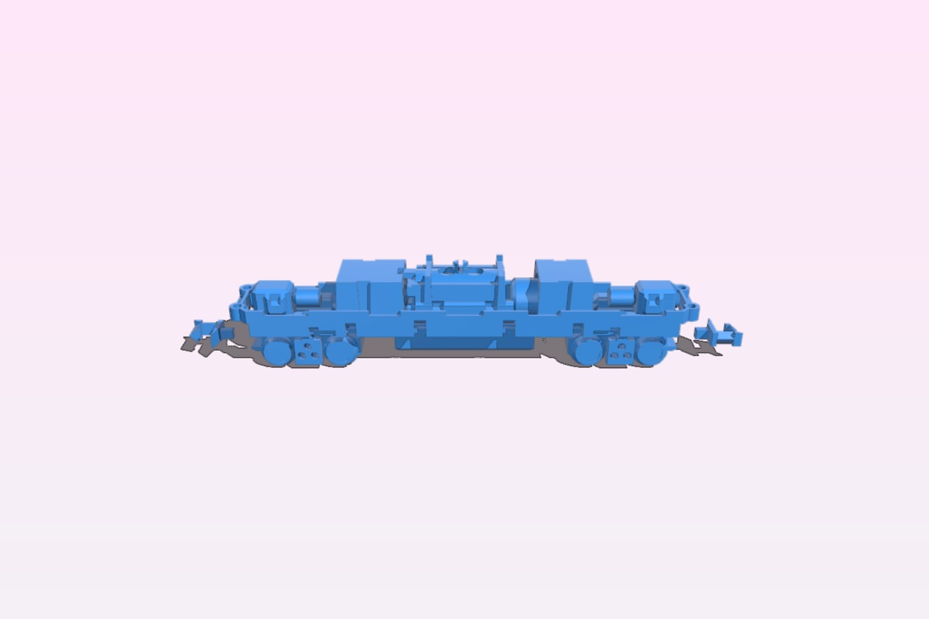 Tomytec TM-20 N scale chassis