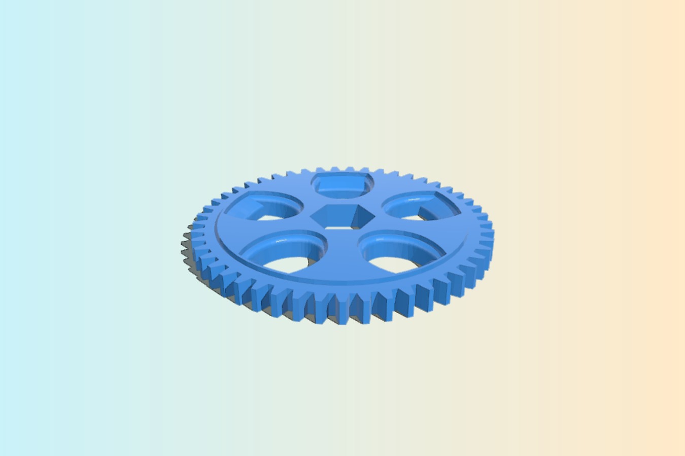VW GTI Wheel Ultimaker Extruder Gear