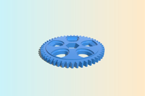 VW GTI Wheel Ultimaker Extruder Gear | 3d print model