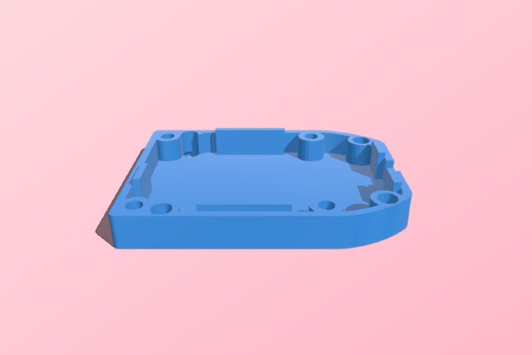 RoboStar Servo Modified Bottom Panel | 3d print model