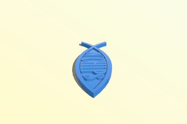 Fish N'Chips Bumper Decal | 3d print model