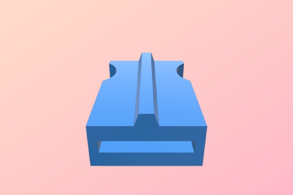 longer carriage for Zheng3 Penny Ballista | 3d print model
