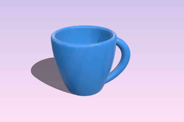Rude Coffee Cup | 3d print model