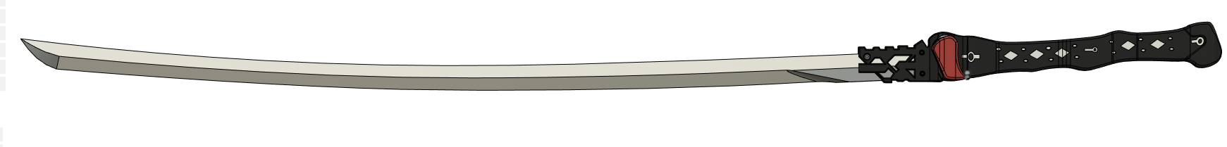 Scarlet Nexus Sword | 3d print model