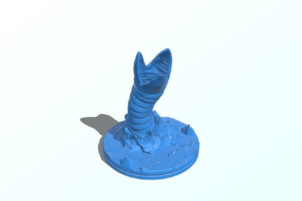 Dune Sand Worm Shai Hulud Toothbrush Holder | 3d print model