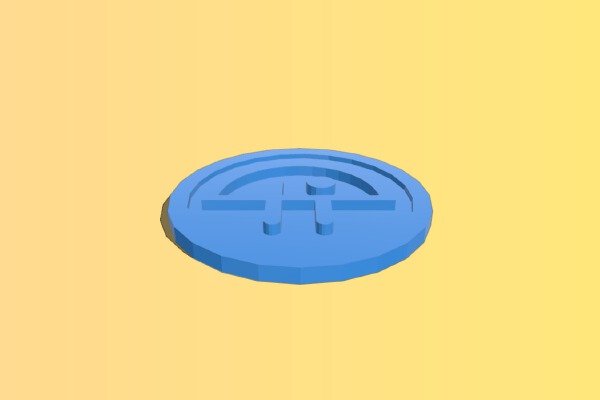 TWIT Coin | 3d print model