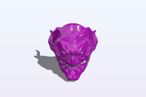 Demon mask | 3d print model