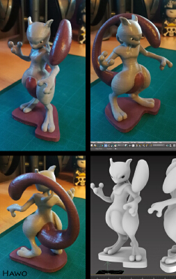 Mewtwo | 3d print model