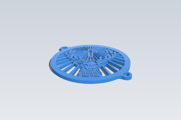 Fan cover Jagermeister | 3d print model