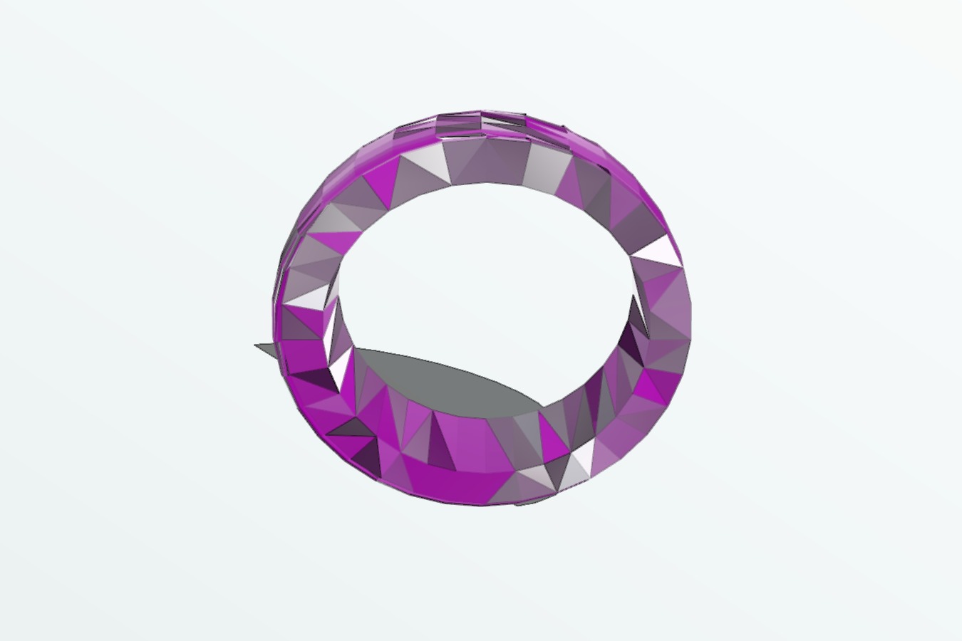 Plain ring band 2  smaller less chunky elagant