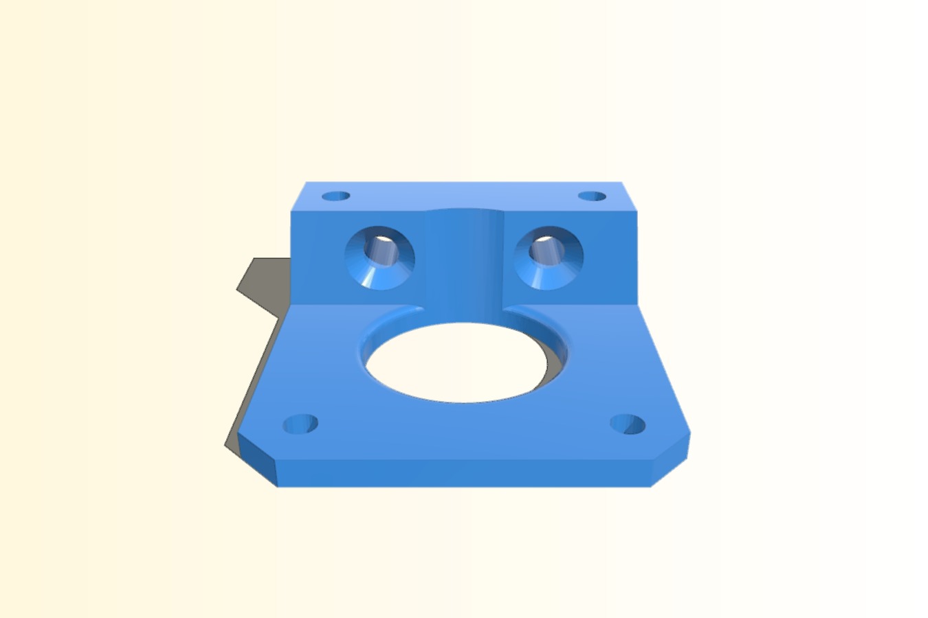 Ender 3 - Držák motoru osy Z