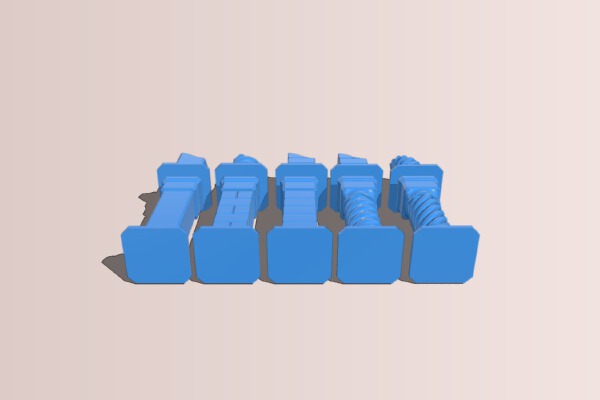 Stone Pillars for Gloomhaven | 3d print model
