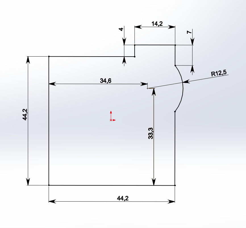 Mendel mounting plate for planetary gearbox extruder