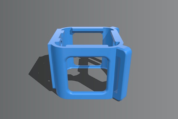 Chilli FPV ND filter GoPro Session Mount | 3d print model